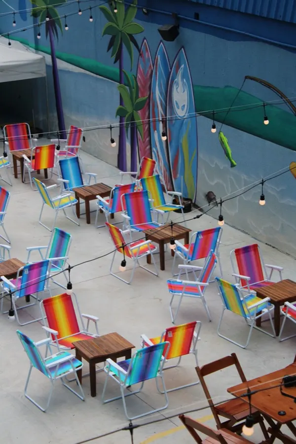 Ambiente do Soul Hops São Lourenço, em Itaguaré