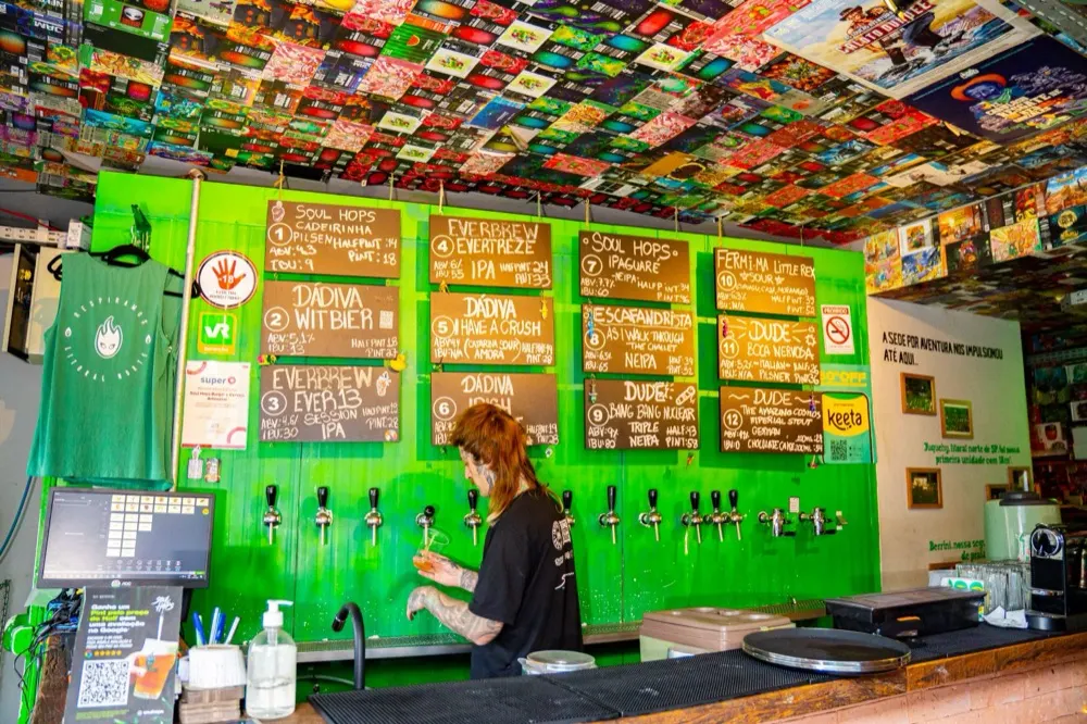 Ambiente do Soul Hops Berrini