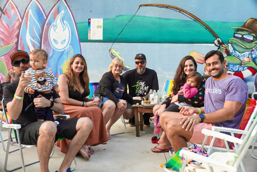 Galera reunida num evento no Soul Hops