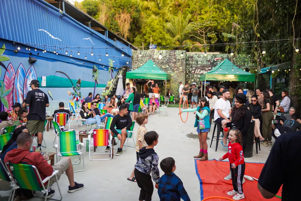 Ambiente do Soul Hops São Lourenço, em Itaguaré